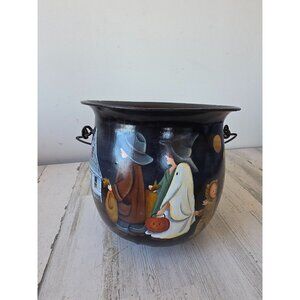 J marso Halloween bucket treat bowl haunted house party decor